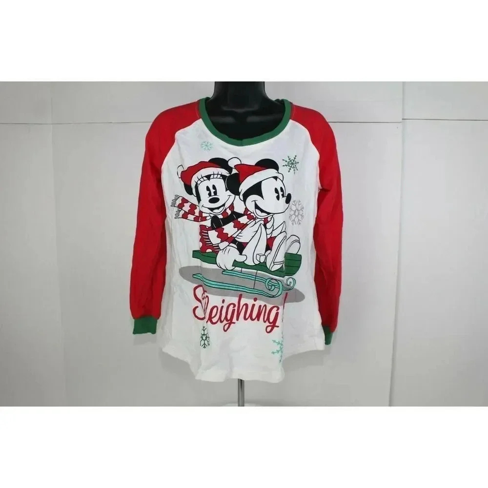 ladies holiday disney top size XS